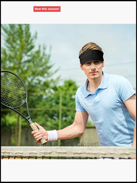 Sun Visor Hats Pack of 15 Adjustable Sports Sun Protection Caps Lightweight main image 4